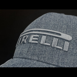 Pirelli Hat F1 Embroidered Premium Denim Blue PIRPC0154 - unisex
