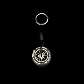Pirelli Keyring F1 Hard Tyre White PIRPC0130
