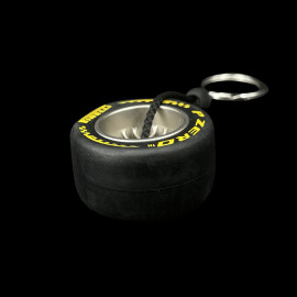 Pirelli Schlüsselanhänger F1 Soft-Reifen Gelb PIRPC0132