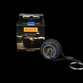 Pirelli Schlüsselanhänger F1 Regenreifen Blau PIRPC0134