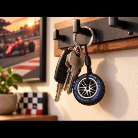 Pirelli Keyring F1 Full Wet Tyre Blue PIRPC0134