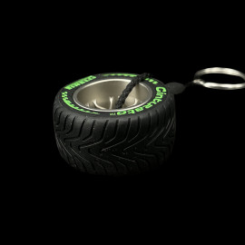 Pirelli Keyring F1 Intermediate Tyre Green PIRPC0133