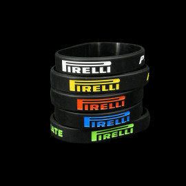 Set of 5 Pirelli Wristbands F1 Black PIRPC0025
