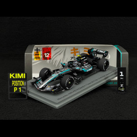 Kimi Antonelli Mercedes-AMG W17 n° 12 Sieger GP Japan 2026 F1 mit Pit Board 1/43 Spark S9389