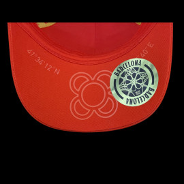 SELTEN : Pirelli Cap F1 Sieger Barcelona Grand Prix F1 Bestickte Premium Orange PIRPC0086 - unsiex