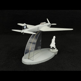 Tim und Struppi Flugzeug - Der Heckenschneide Kampfjet - König Ottokars Zepter 19 cm 29564