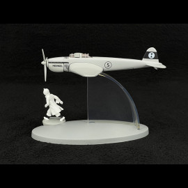 Tintin Airplane - The Hedge-Trimming Fighter Jet - King Ottokar's Sceptre​ 19 cm 29564