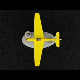 Tim und Struppi Flugzeug - Jo, Zette und Jocko: Das Testament des Herrn Pump - Prototyp C48 Gelb 19 cm 29566