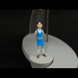 Tintin Airplane - Jo, Zette and Jocko: Mr. Pump’s Testament - ​​Prototype C48 Yellow 19 cm 29566