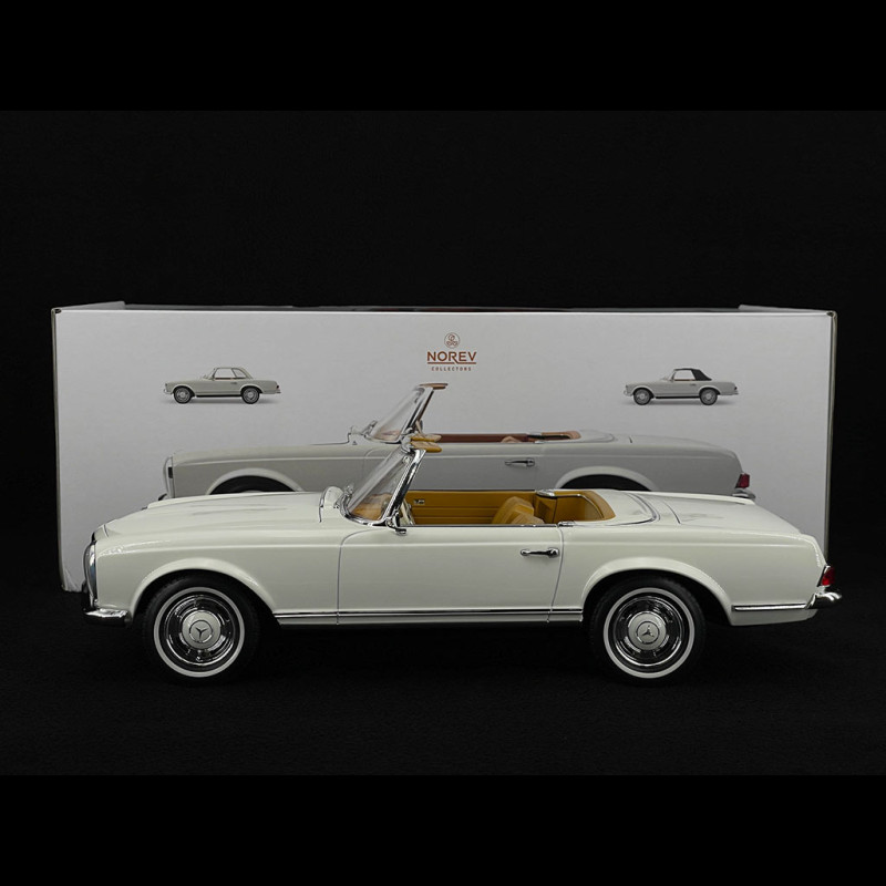 Mercedes-Benz 230 SL 1963 Weiß 1/12 Norev 123800
