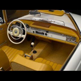 Mercedes-Benz 230 SL 1963 Weiß 1/12 Norev 123800