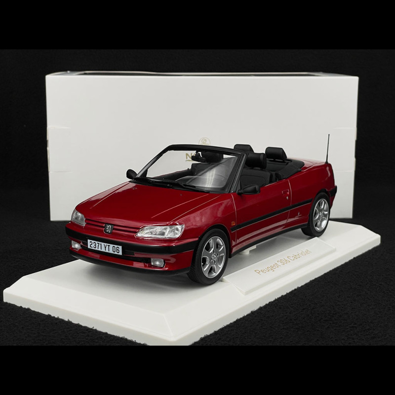 Peugeot 306 Cabriolet 1994 Lucifer Red 1/18 Norev 184930