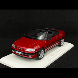 Peugeot 306 Cabriolet 1994 Lucifer Rot 1/18 Norev 184930