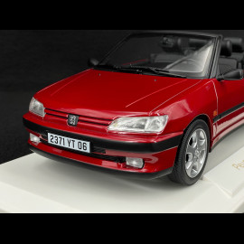 Peugeot 306 Cabriolet 1994 Lucifer Red 1/18 Norev 184930