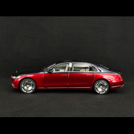 Mercedes-Benz Maybach S 680 4Matic 2021 Nautikblau / Patagonienrot 1/18 Norev 183919