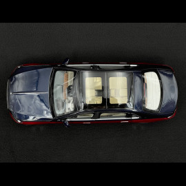 Mercedes-Benz Maybach S 680 4Matic 2021 Nautical Blue / Patagonia Red 1/18 Norev 183919
