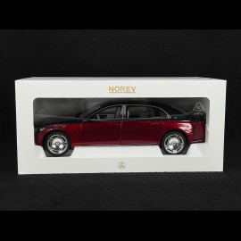 Mercedes-Benz Maybach S 680 4Matic 2021 Nautical Blue / Patagonia Red 1/18 Norev 183919