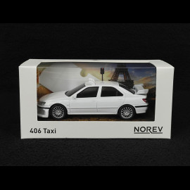 Peugeot 406 Taxi 2 2000 Weiß 1/43 Norev Jet Car 474622