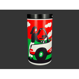 Porsche x La Marzocco Kaffeedose mit Messlöffel Rot / Grün WAP05007326KAD