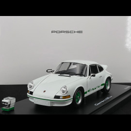 Porsche 911 Carrera RS 2.7 1973 × La Marzocco Grand Prix White / Python Green Stripes 1/18 Minichamps WAP021118260RS