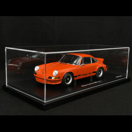 Porsche 911 Carrera RS 2.7 1973 × La Marzocco Tangerine Orange / Schwarze Streifen 1/18 Minichamps WAP021119260RS