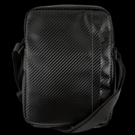 BMW Schultertasche aus Kunstleder Schwarz / Rot BMTB10CAPRRE