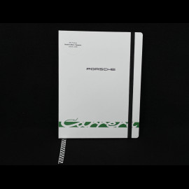 Porsche Notizbuch 911 Carrera RS 2.7 und Kugelschreiber Weiß Grand Prix / Grün WAP092602260NB