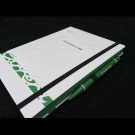 Porsche Notebook 911 Carrera RS 2.7 and Ballpoint White Grand Prix / Green WAP092602260NB