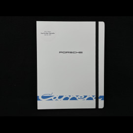 Porsche Notebook 911 Carrera RS 2.7 and Ballpoint White Grand Prix / Blue WAP092603260NB