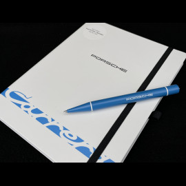 Porsche Notizbuch 911 Carrera RS 2.7 und Kugelschreiber Weiß Grand Prix / Blau WAP092603260NB