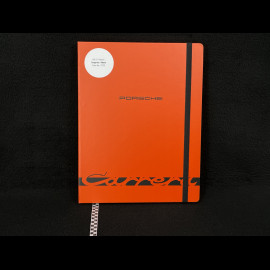 Porsche Notizbuch 911 Carrera RS 2.7 und Kugelschreiber Tangerine Orange WAP092604260NB