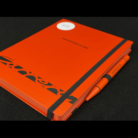 Porsche Notebook 911 Carrera RS 2.7 and Ballpoint Tangerine Orange WAP092604260NB