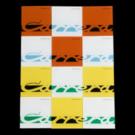 Set von 12 Porsche Untersetzer 911 Carrera RS 2.7 / Pepita WAP05016226GLU