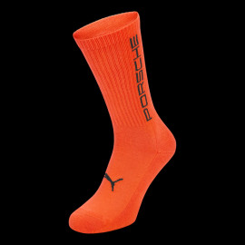 Porsche Socks 911 Carrera RS 2.7 - Set of 2 pairs Puma Tangerine Orange / Grand Prix White WAP127RS2