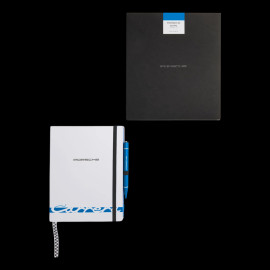 Porsche Notizbuch 911 Carrera RS 2.7 und Kugelschreiber Weiß Grand Prix / Blau WAP092603260NB