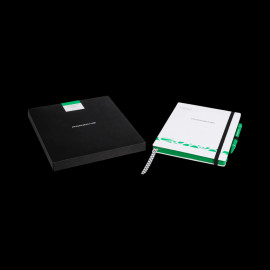 Porsche Notebook 911 Carrera RS 2.7 and Ballpoint White Grand Prix / Green WAP092602260NB