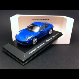 Porsche 991 Carrera S blue 1/43 Welly MAP01994614