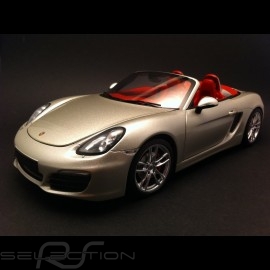 Porsche Boxster S 981 2012 grau 1/18 Minichamps 110062030
