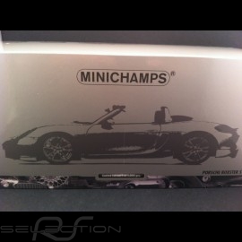 Porsche Boxster S 981 2012 grau 1/18 Minichamps 110062030