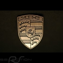 Porsche Wappen-Pin Grau MAP01001908