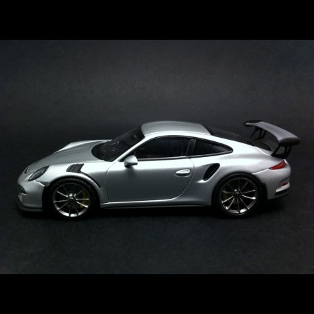 Porsche 991 GT3 RS 2014 silver 1/43 Minichamps 410063220 - Elfershop