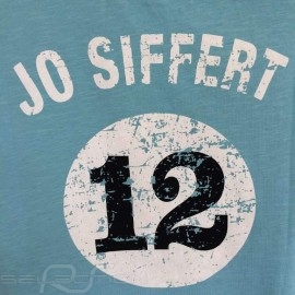 Herren T-shirt Jo Siffert Targa Gulf Blau n° 12