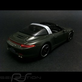 Porsche 991 Targa 4 S " 65 jahre Porsche Luxembourg " 2015 grau 1/43 Spark WAX02020008