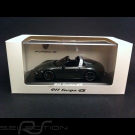 Porsche 991 Targa 4 S " 65 jahre Porsche Luxembourg " 2015 grau 1/43 Spark WAX02020008