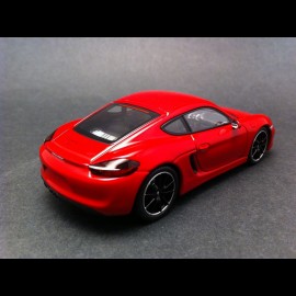 Porsche Cayman GTS 981 rouge 1/43 Minichamps WAP0200150E