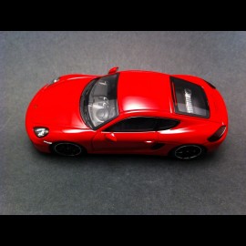 Porsche Cayman GTS 981 rouge 1/43 Minichamps WAP0200150E