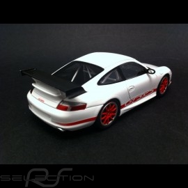 Porsche 996 GT3 RS weiß / rot 1/43 Spark S4473