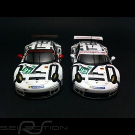 Duo Porsche 911 GT3 RSR n° 91 and n° 92 Le Mans 2015 1/43  Spark MAP02087615 and MAP02087715