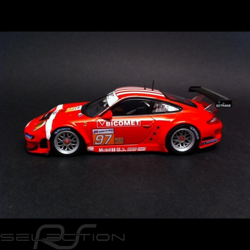 Porsche 997 GT3 RSR Le Mans 2010 n° 97 1/43 Minichamps 410106997