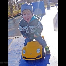 Baby Porsche 911 Carrera Turbo S gelb